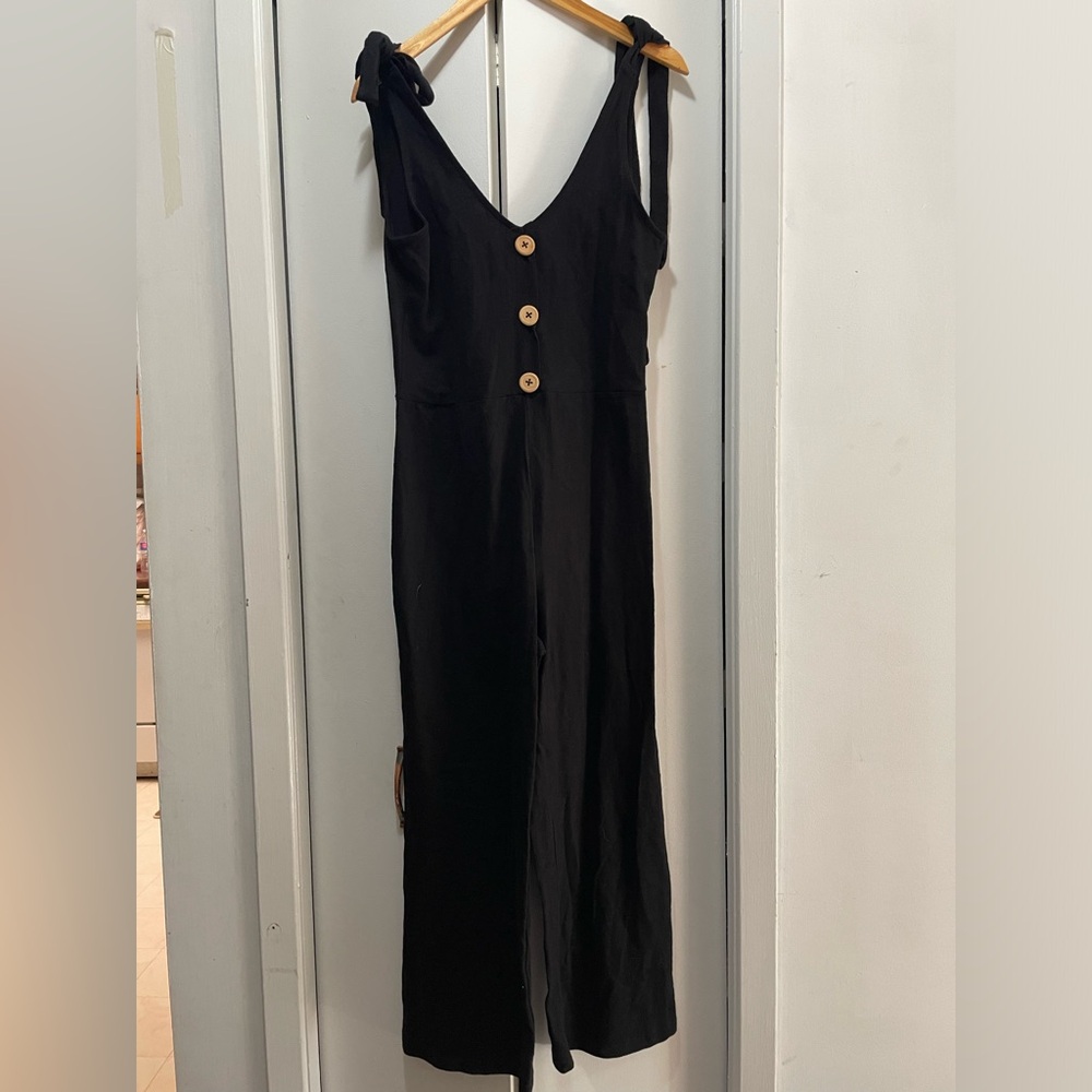 Design lab jumpsuit with ties
